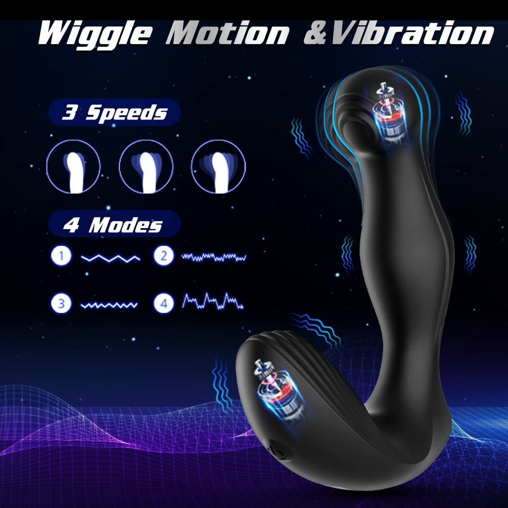 3 in 1 Wiggle Motion Prostate Massager